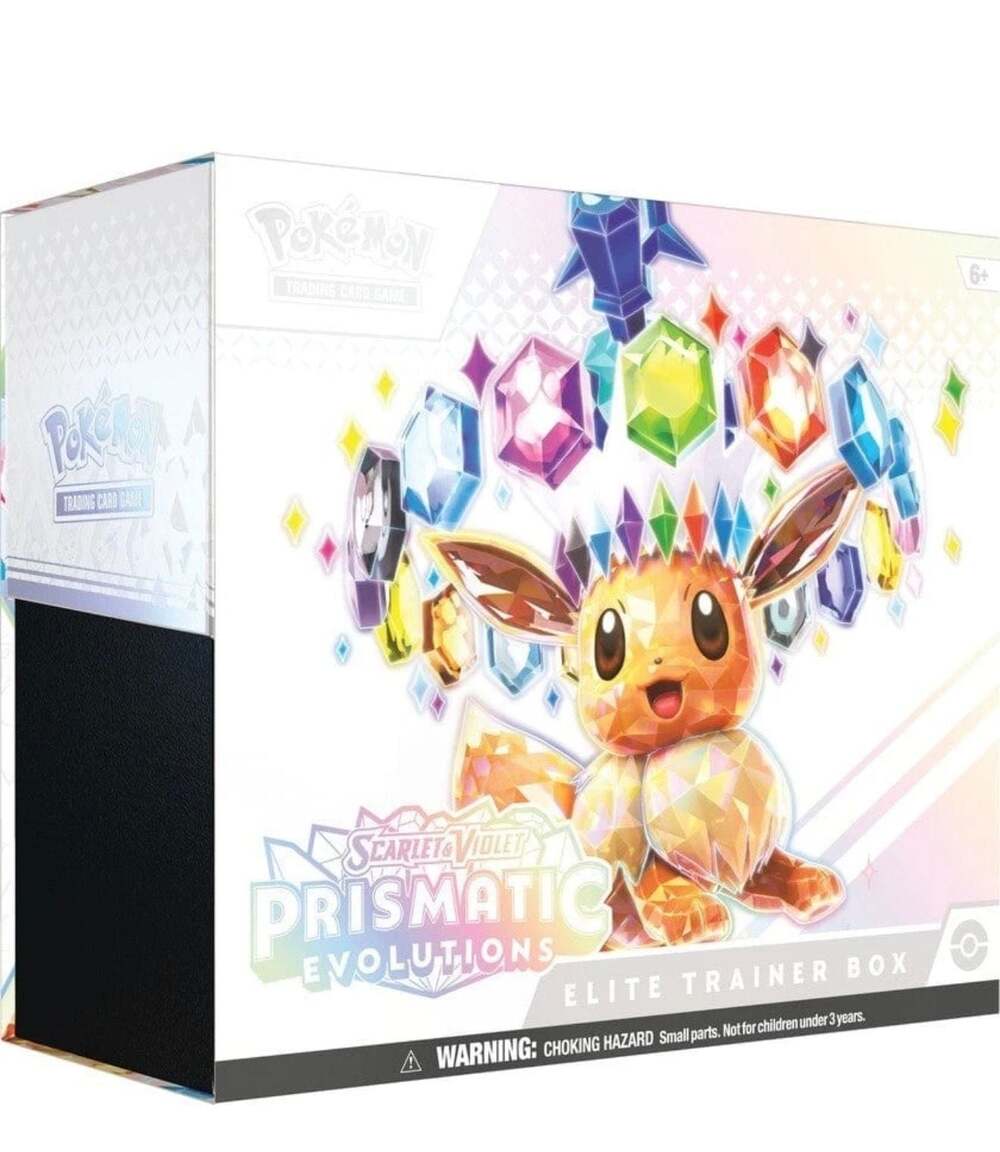 Pokemon Scarlet & Violet Prismatic Evolutions Elite Trainer Box